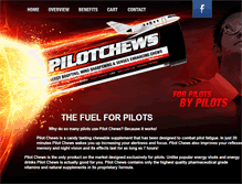 Tablet Screenshot of pilotchews.com